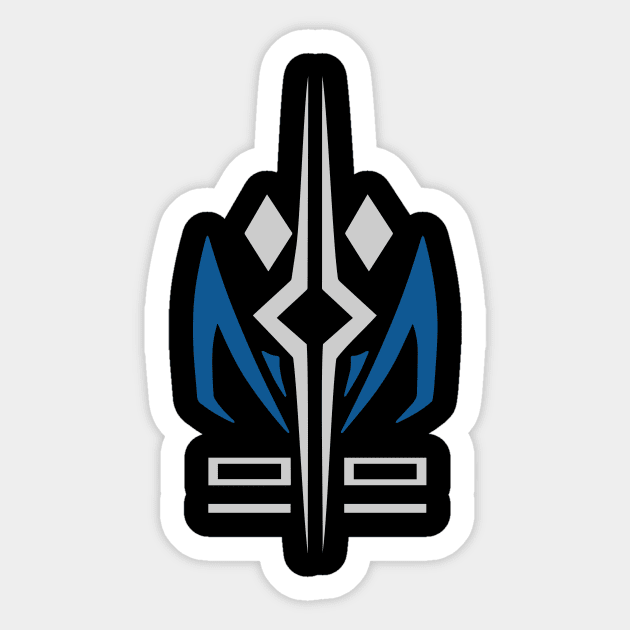 Ahsoka and Rex Logos Sticker by Galactee 99